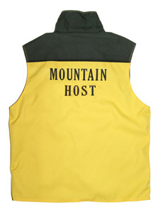 maintenance vest, back view